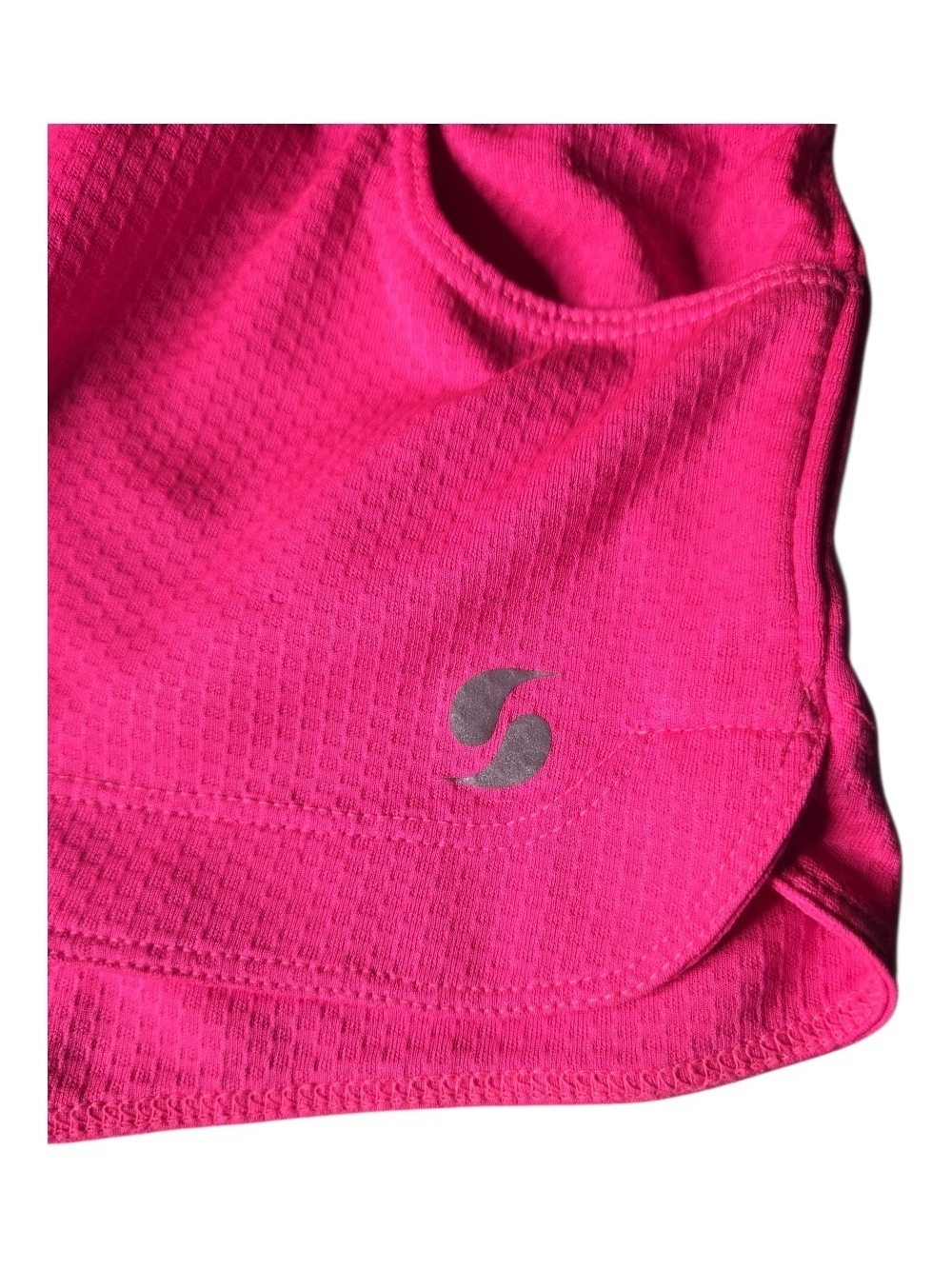 Soffe Pink Athletic Drawstring Shorts - Picture 2 of 3